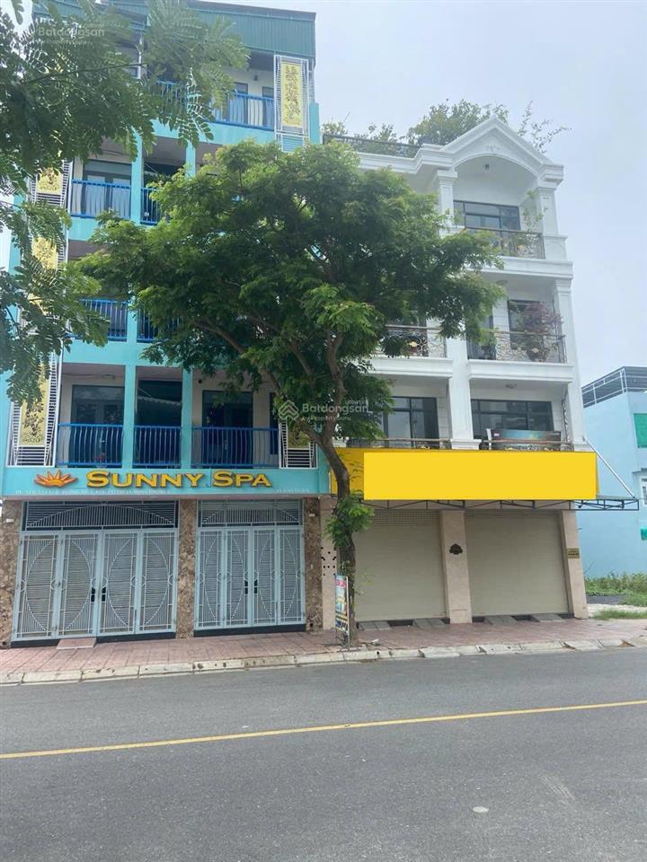 Bán nhà 4 tầng (120 m2, ngang 8 m)  mặt tiền lạc an  sát bên vòng xoay lạc an. giá 21.5 tỷ  shr