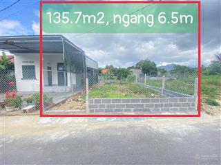 Bán đất (135.7m2, ngang 6.5m), mặt đường thành hồ 2, diên phước. giá 1.3 tỷ, gần tỉnh lộ 8 chỉ 400m