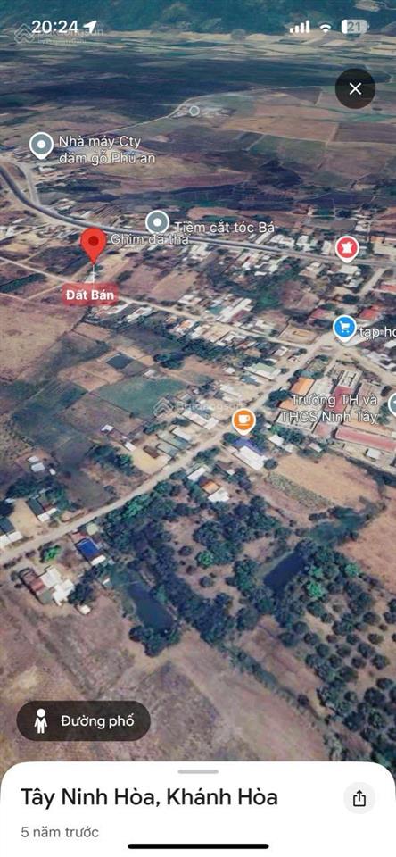 Bán đất (1438.9 m2, ngang 41 m) p. tây ninh hoà (ninh tây cũ) cách trường học 200m. giá 3.5 tỷ