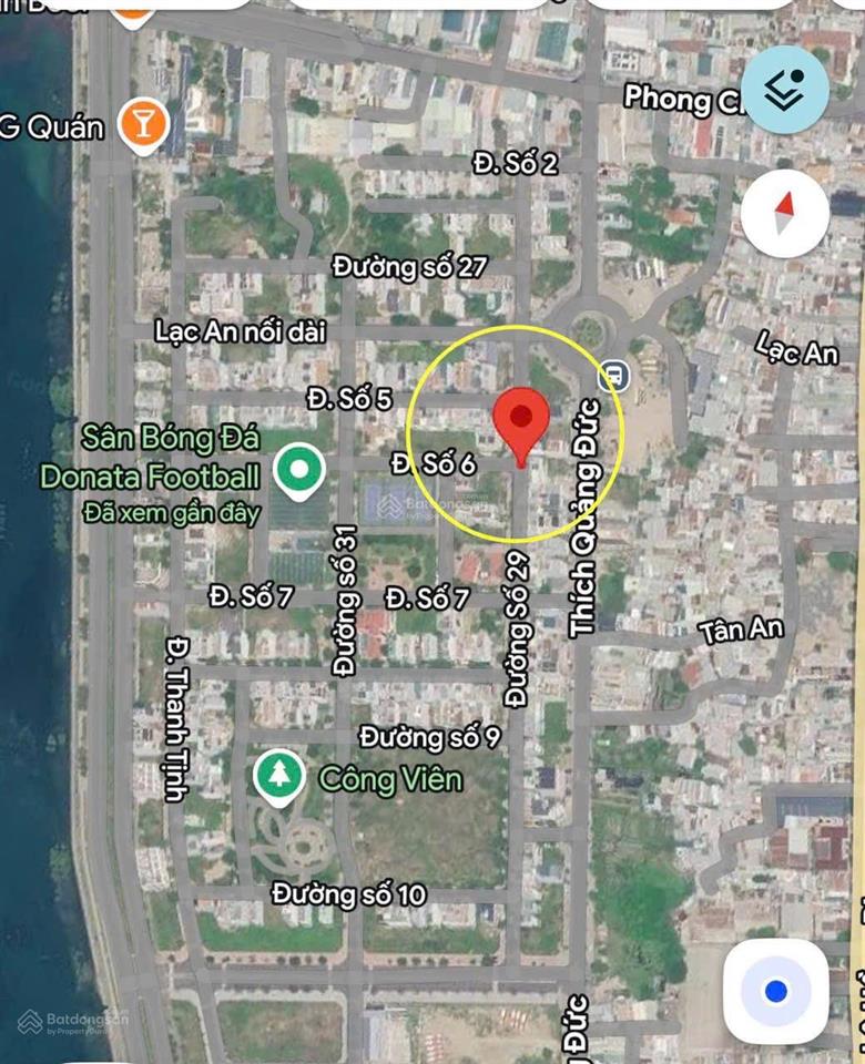 Lô góc đất biệt thự mặt đường anh đức  hà quang 1  phước hải  nha trang. giá 65 tr/m2 (16.38 tỷ)