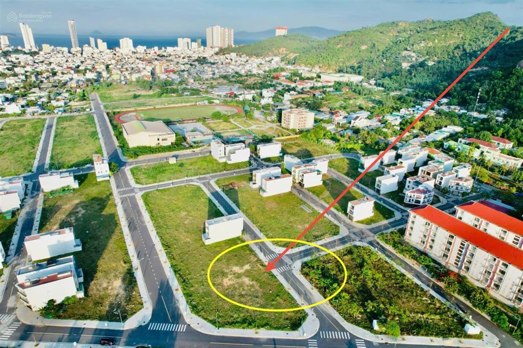Bán lô đất (100m2, ngang 5 m) khu đô thị nam vĩnh hải, nha trang. cách biển 1.6 km. giá 4 tỷ
