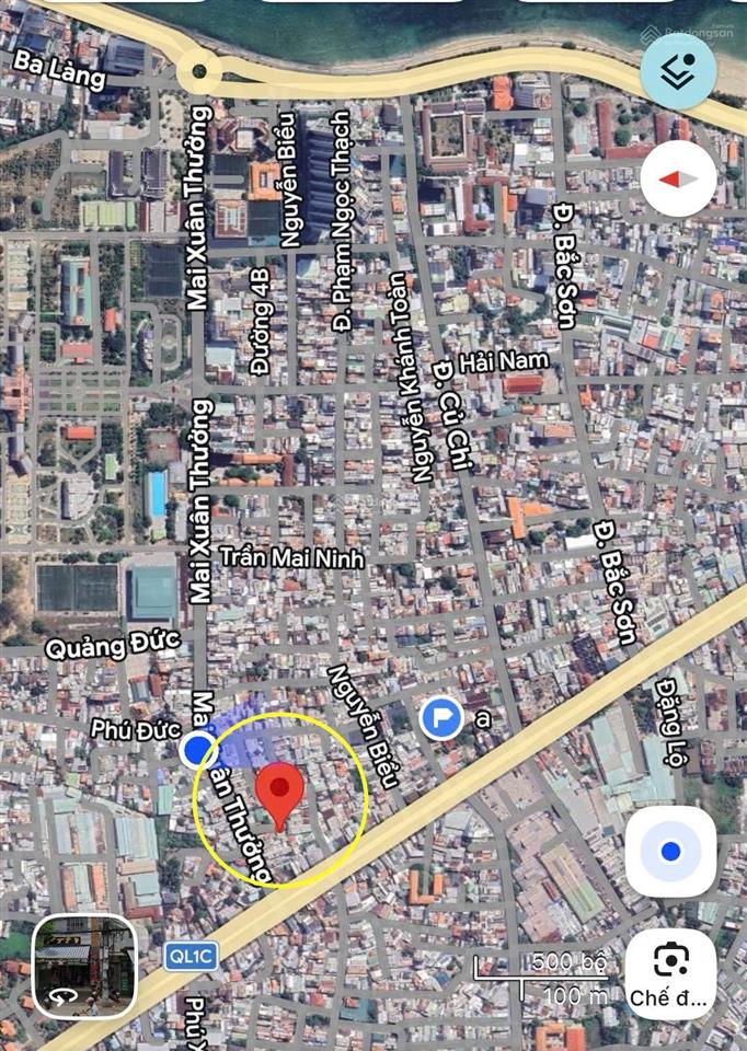 Bán đất (87 m2, ngang 5m) góc 2 mặt hẻm cách đường mai xuân thưởng chỉ 1 căn nhà. giá 5 tỷ