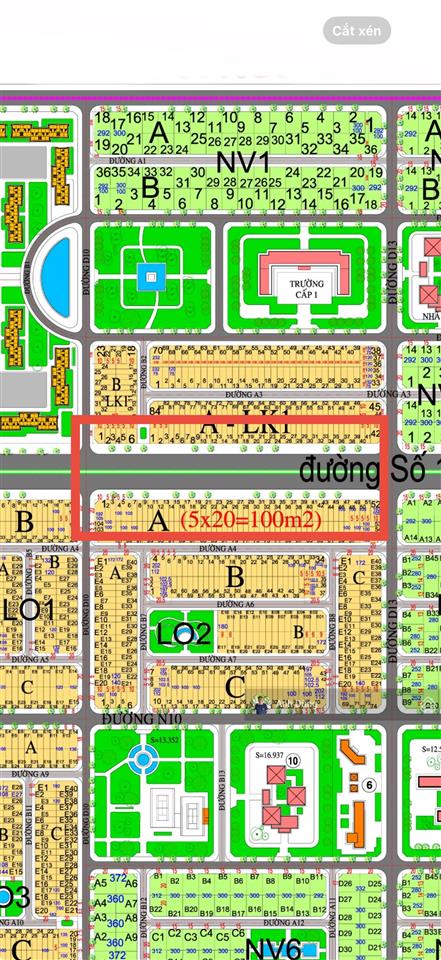 Bán 1 cặp liền kề mặt tiền đường lê hồng phong dự án hud nhơn trạch, vị trí kim cương tại nt