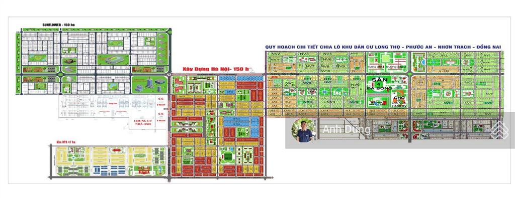 Bds sinh lời tốt nhất nhơn trạch đất nền dự án lớn, giá từ 10tr/m2, có sổ riêng