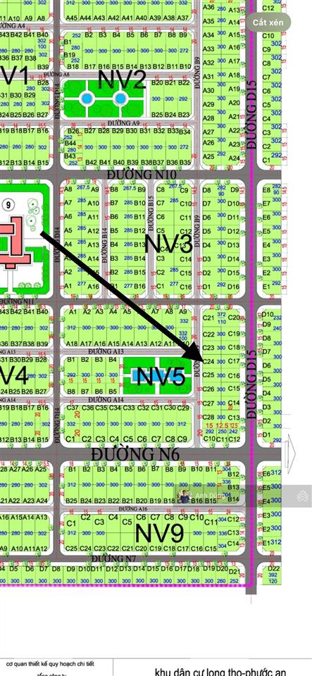 Bán nhà vườn hud nhơn trạch nhóm 3 300m2 đối diện công viên đường 12m giá 13 triệu/m2