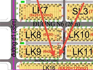 Bán cặp đất hud nhơn trạch lk9 ô 27 & 28 lô góc 2 mặt tiền 280m chỉ 4,4 tỷ