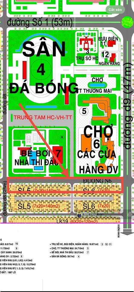 Bán đất biệt thự song lập đường 26m đối diện tiện ích trung tâm dự án hud nhơn trạch