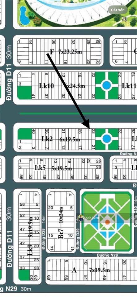 Bán nhà thô liền kề hud 9 lk2 lô 23 trục lê hồng phong 53m, giá 6,5 tỷ kinh doanh ngay