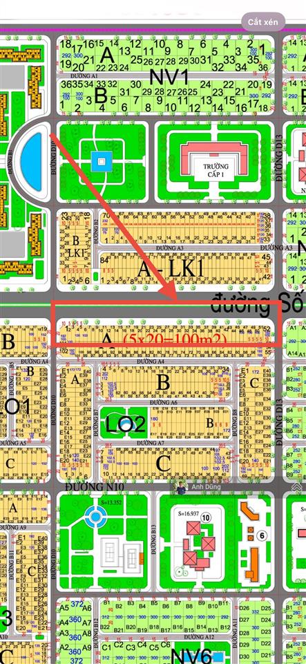 Bán đất nền hud nhơn trạch vị trí đẹp ngay trục lê hồng phong 53m tiềm năng tăng giá cao