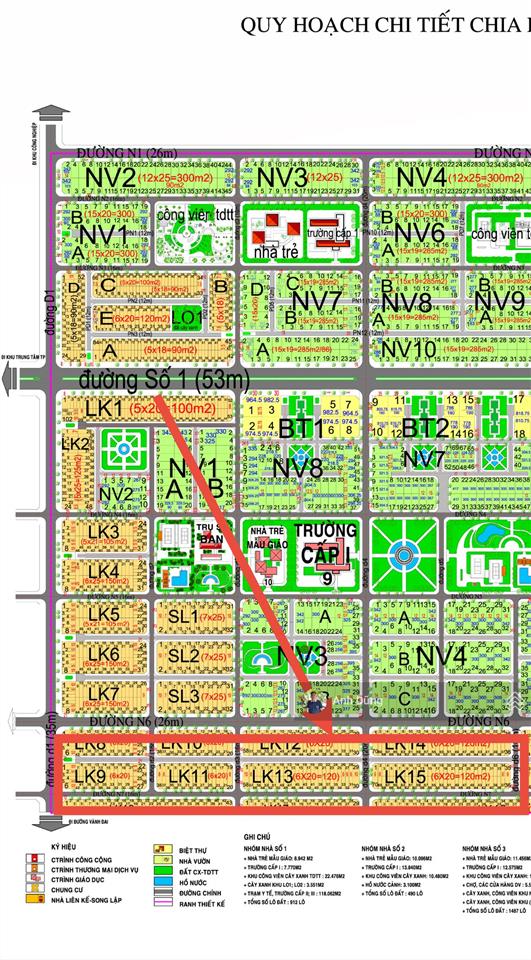 Bán cặp đất hud nhơn trạch liền kề lô góc 2 mặt tiền 280m2, chỉ 4,4 tỷ