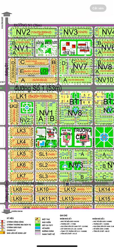 Bán cặp đất hud nhơn trạch liền kề lô góc 2 mặt tiền 280m2, chỉ 4,4 tỷ