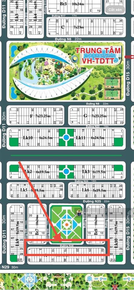 Bán nhà thô hud 9 nhơn trạch 136,5m2, đối diện công viên giá 3,4 tỷ