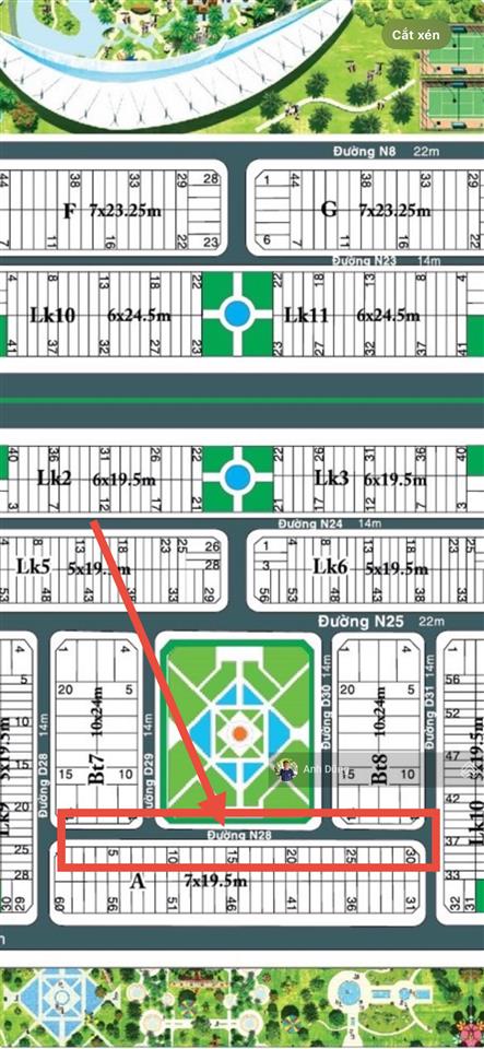 Bán nhà thô hud 9 nhơn trạch 136,5m2, đối diện công viên giá 3,4 tỷ