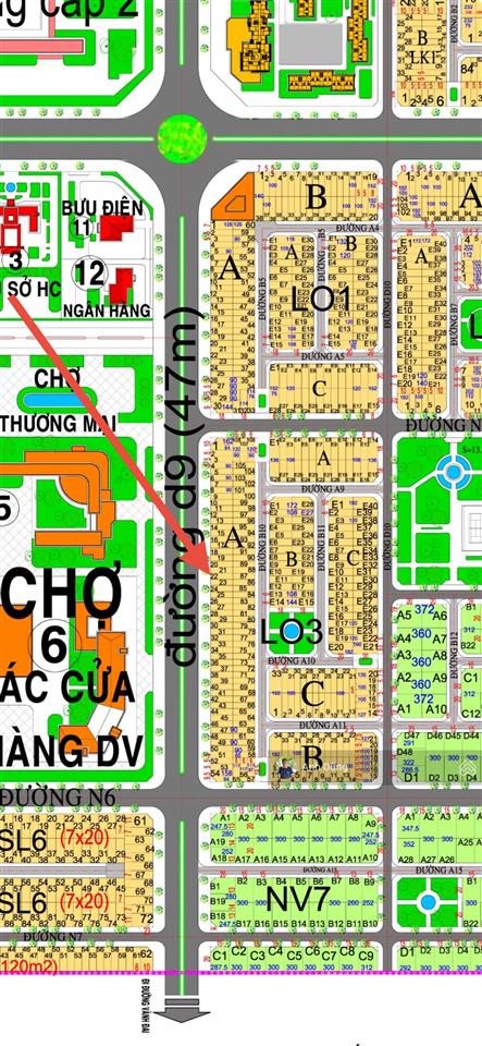 Bán đất vị trí đẹp mặt tiền trục 47m tại hud nhơn trạch diện tích gọn, dễ đầu tư, giá tốt