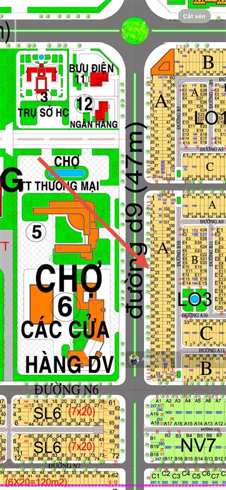 Bán đất vị trí đẹp mặt tiền trục 47m tại hud nhơn trạch diện tích gọn, dễ đầu tư, giá tốt