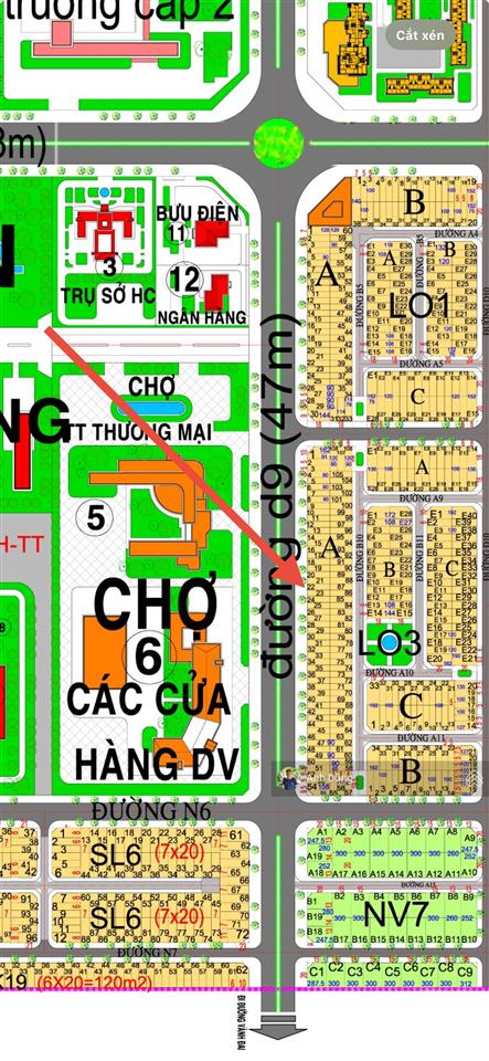 Bán đất vị trí đẹp mặt tiền trục 47m tại hud nhơn trạch diện tích gọn, dễ đầu tư, giá tốt