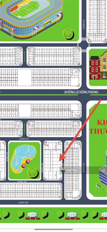 Bán lô biệt thự diện tích 240m tại hud9 nhơn trạch giá tốt, đã đóng tiền xây dựng đợt 3