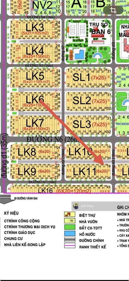 Bán đất nền hud nhơn trạch liền kề 120m giá 1,7 tỷ