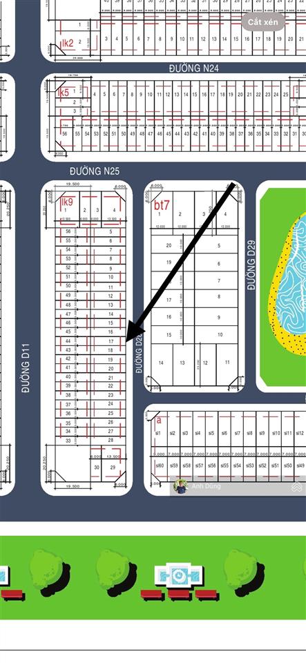 Bán nhà thô liền kề hud 9 nhơn trạch, 97,5m, đường 14m, giá 3,1 tỷ