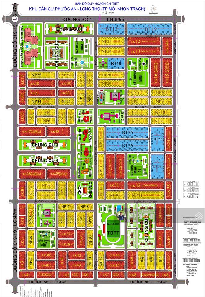 Chỉ 2,06 tỷ sở hữu lô đất 171,5m2 gần trục đường 60m nhơn trạch