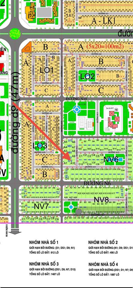 Bán đất nhà vườn góc hud nhơn trạch 372m2, góc 2 mặt tiền đường 12m, chỉ 12 triệu/m2