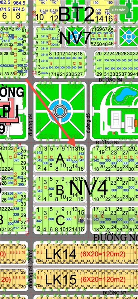 Cần bán đất nhà vườn hud nhóm 4 300m² đường 16m giá đầu tư 11,2 triệu/m²