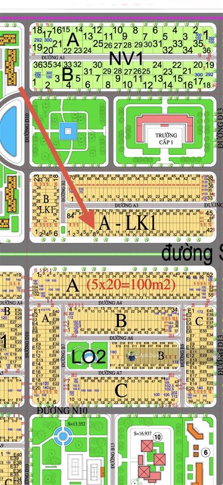 Bán đất mặt tiền lê hồng phong hud nhơn trạch 100m², vị trí kinh doanh đẹp, giá 3 tỷ