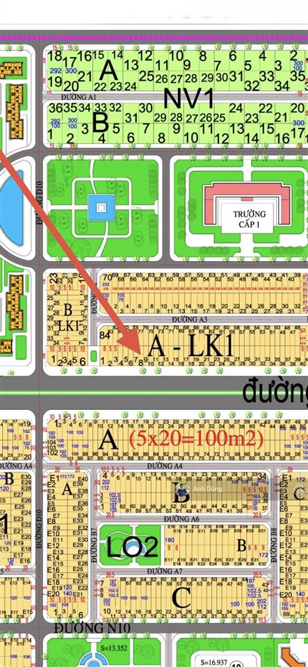 Bán đất mặt tiền lê hồng phong hud nhơn trạch 100m², vị trí kinh doanh đẹp, giá 3 tỷ