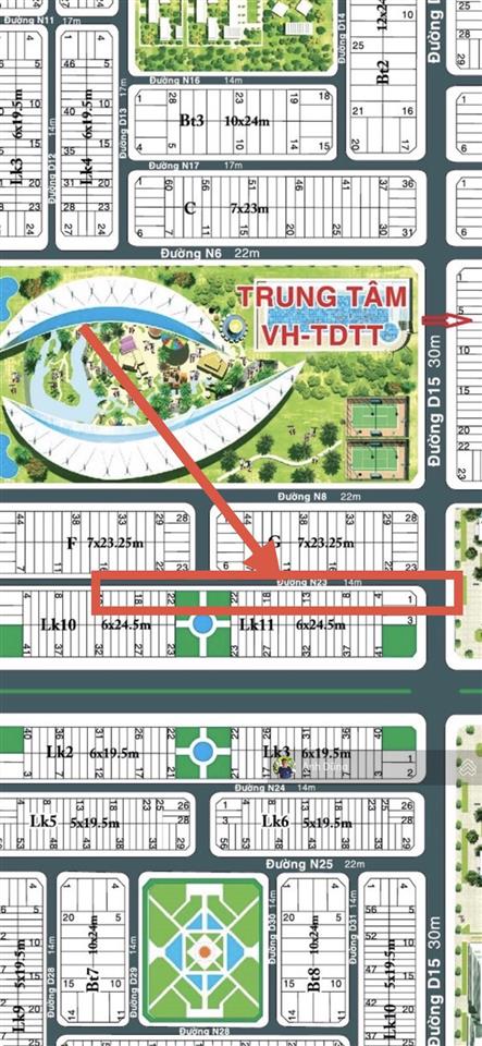 Bán đất sunflower city nhơn trạch 147m²  gần trung tâm thương mại  đường 14m  chỉ 900 triệu