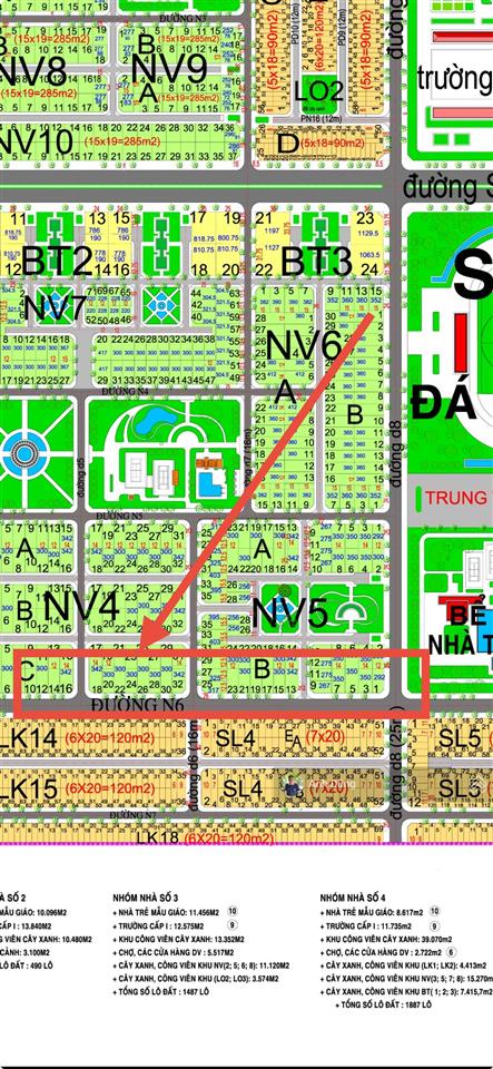Hud nhóm 4 đất 300m đường 26m, trục kinh doanh thông 3 dự án 4,65 tỷ