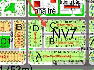 Bán đất hud nhóm 1 diện tích 277m2, góc 2 mặt đường 12m, giá 10,5 triệu/m2
