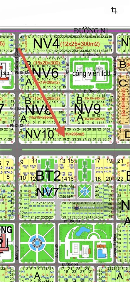 Bán lô đất biệt thự đẹp hud nhơn trạch mặt tiền lê hồng phong 53m vị trí đỉnh đồi thoáng mát