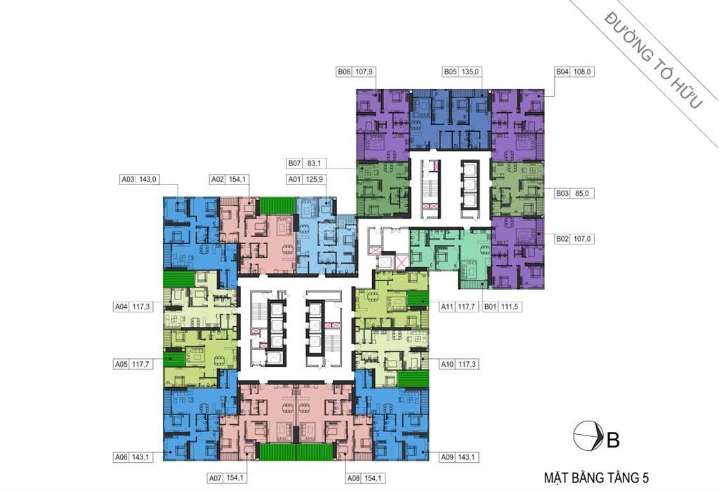 Bán căn hộ chung cư có sân vườn tại bid residence, chỉ từ 40tr/m2, 117 m2, giá siêu hời, view đẹp