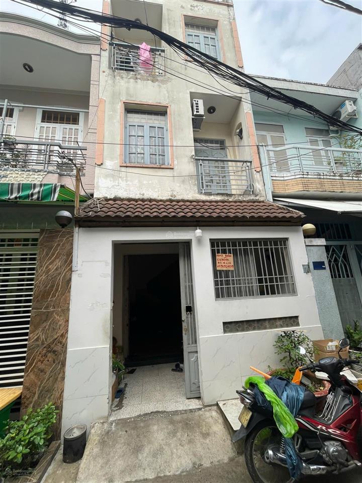 Chính chủ bán nhà 4 tầng tân thới nhất 1 hẻm ô tô, q12 cũ chỉ 5,8 tỷ