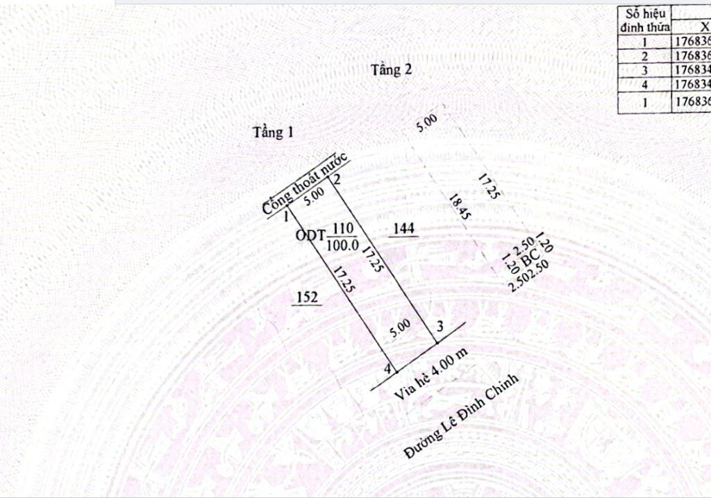 Bán nhà 2 tầng MT đường LÊ ĐÌNH CHINH (đường 7m5) - Ngũ Hành Sơn. DT 100m2 giá 5ty2 LH 0942992361