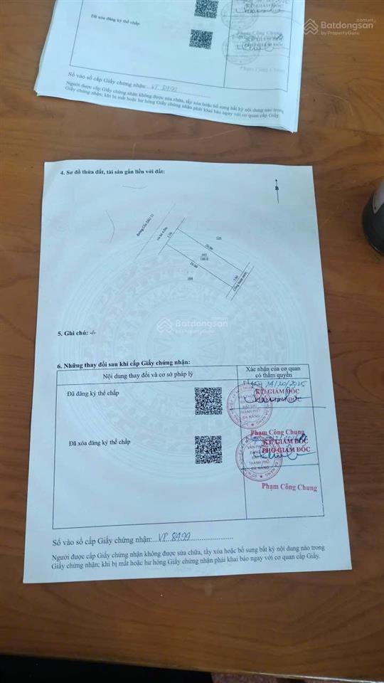 Bán lô đường cồn dầu 22 (lô ngã 3)  hòa xuân, phù hợp xây căn hộ. giá 5,4 tỷ.  0942 992 ***