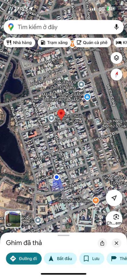 Bán đất MT đường LÊ ĐÌNH CHINH (đường 7m5) gần Võ Chí Công. sạch đẹp giá 4ty1  LH 0942992361 