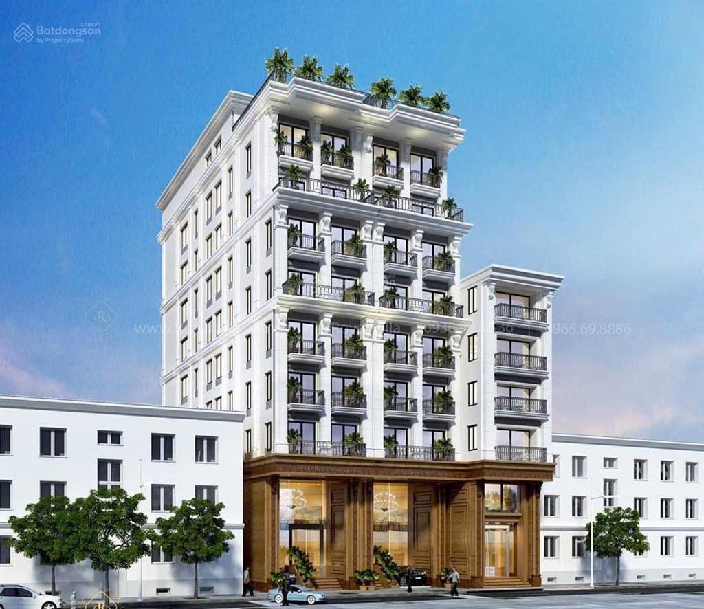Bán toà apartment 2 thoáng phố trích sài  tây hồ, 270m2 x 9t. mt 16m. 93 tỷ, dt cho thuê ~400tr/th