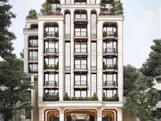 Bán toà building mặt phố mới quận ba đình, 240m2 x 11t. mt 12m. 150 tỷ.