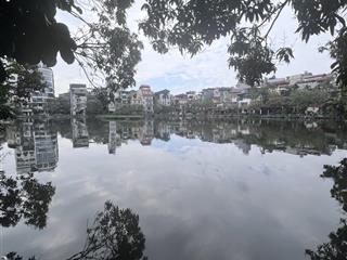 Bán nhà 2 thoáng view hồ phố đội cấn  ba đình, 170m2. 49 tỷ, ô tô, gần phố, kinh doanh.