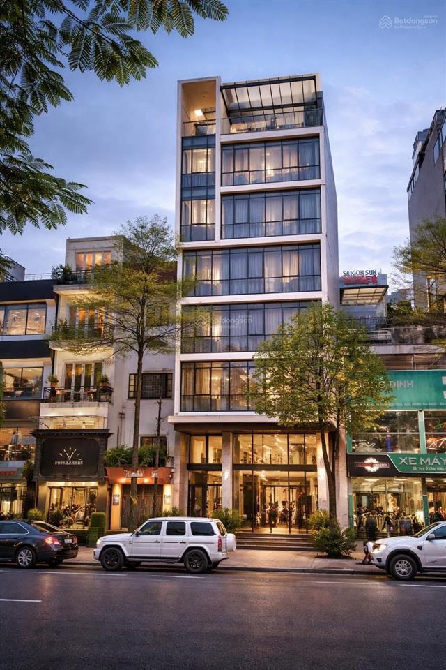 Bán building 2 mặt tiền view hồ mặt phố trúc bạch  ba đình  tây hồ, 185m2 x 12t. mt 11m. 230 tỷ