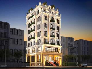 Bán toà apartment 3 thoáng phố lạc long quân  trích sài, 130m2 x 9t. mt 6m. 57 tỷ, ô tô tránh.