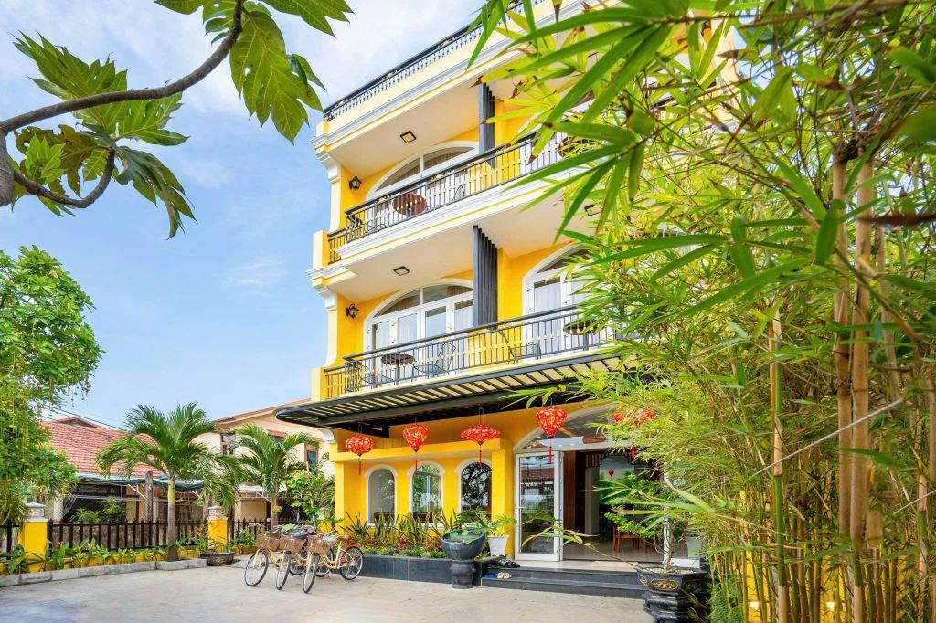 Bán villa mt Lê Thánh Tông, view lúa An Mỹ, phố cổ Hội An.  