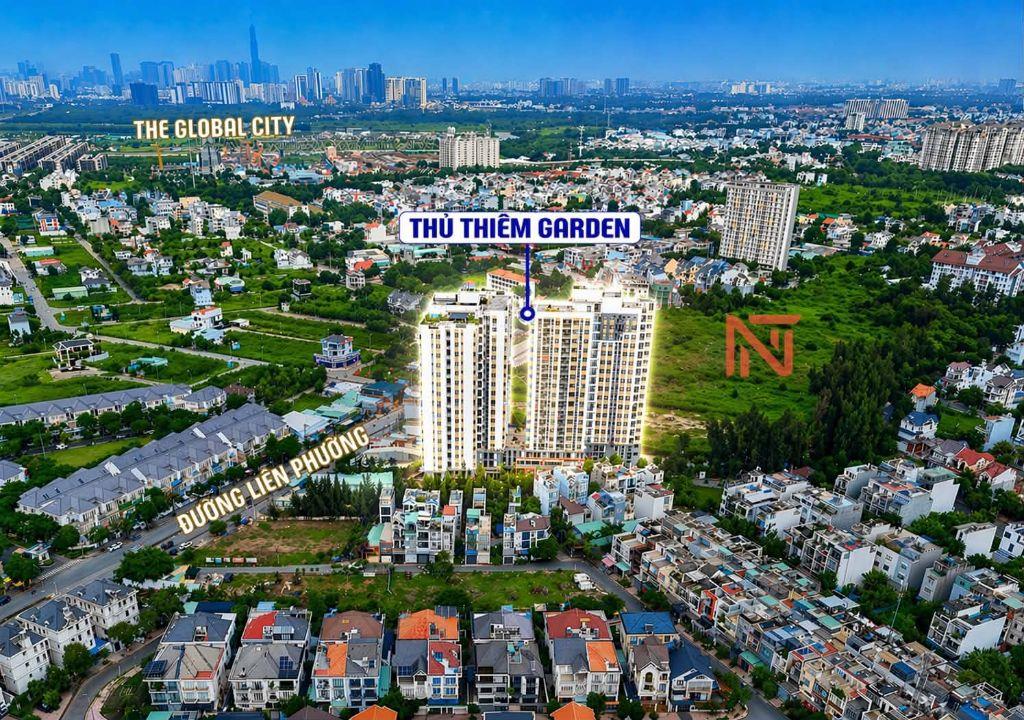 BÁN CĂN GÓC THỦ THIÊM GARDEN MẶT TIỀN LIÊN PHƯỜNG 2PN 2WC 64M2 3.4X TỶ, CÓ SỔ HỒNG