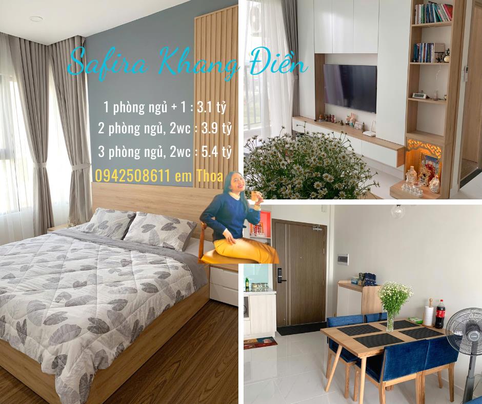 {BẰNG GIÁ Q3.2025} Căn hộ Safira Khang Điền giá TỐT NHẤT thị trường – Sổ Hồng trao tay  Hỗ trợ xem nhà, chọn căn ưng ý, 