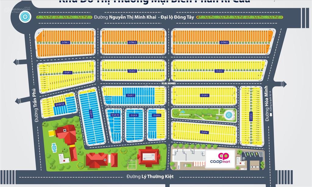 Bán ô đất liền kề 6 dự án bình thuận ocean park