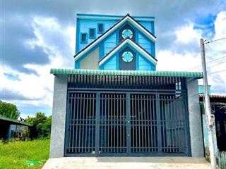 Bán gấp nhà đẹp lầu 6x25m, hoàn công, đường bàu trâm, xã trung an, củ chi, 4 tỷ 990