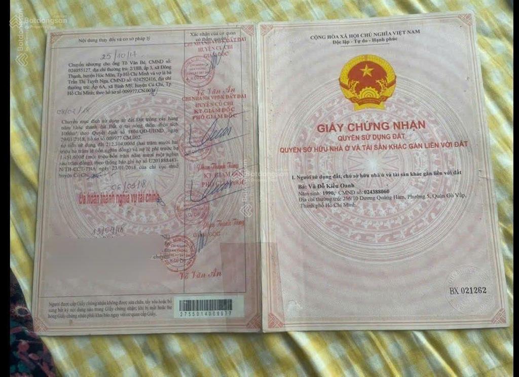 Giảm giá 1 tỷ bán lô góc 2 mặt tiền có 1000m2 thổ cư đường 167 vô , bình mỹ, củ chi, 9 tỷ
