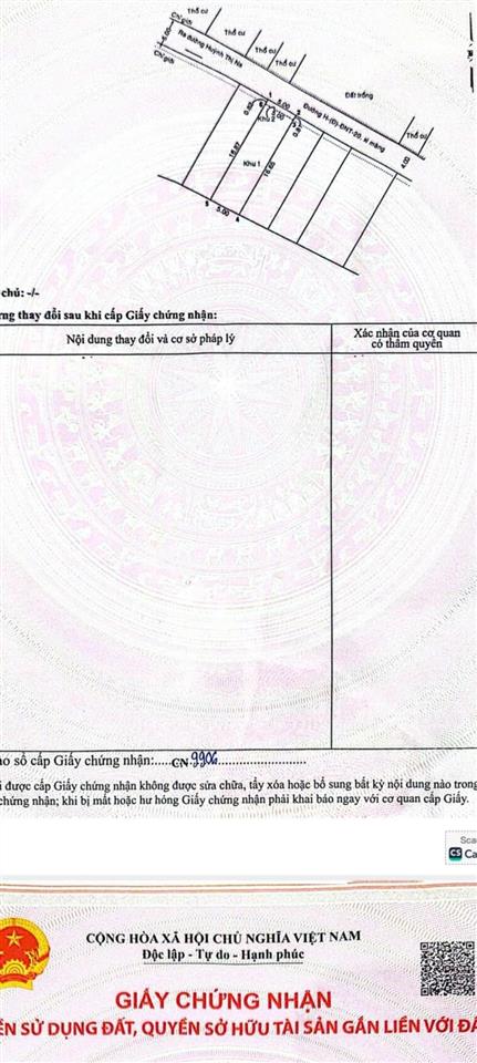 Hóc môn đất 5x18, 1/ huỳnh thị na, đường xe hơi, khu dân cư đông, 3.35 tỷ.