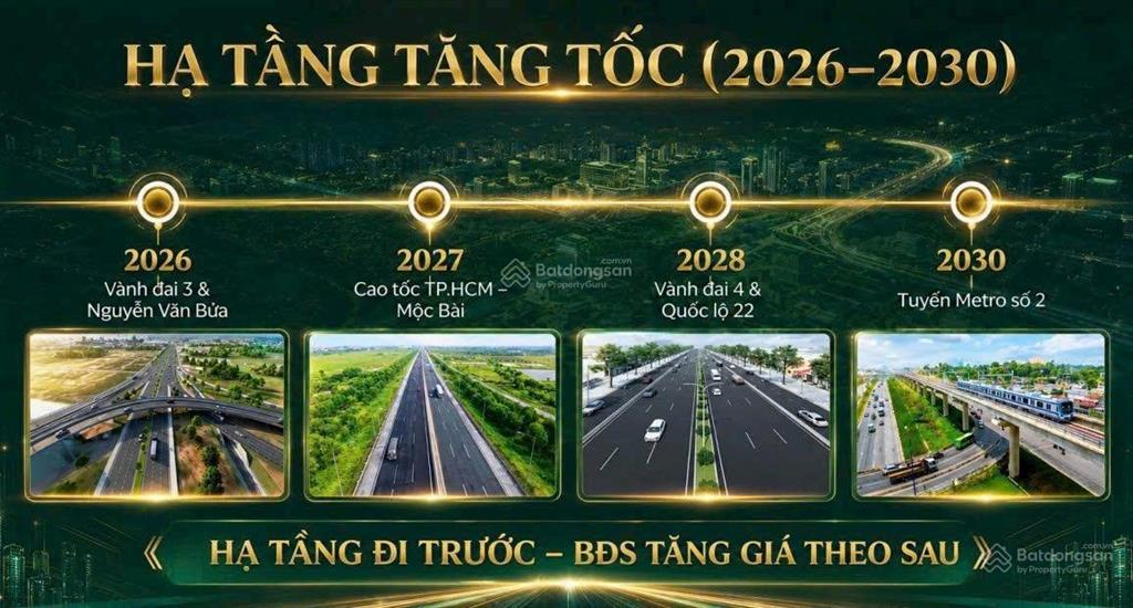 Bán đất nền dự án vinhomes hóc môn